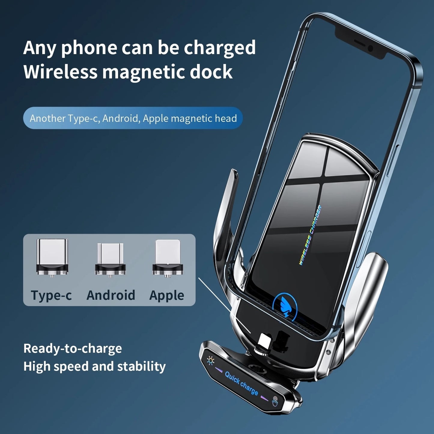 SnapMag Premium Wireless Car Charger