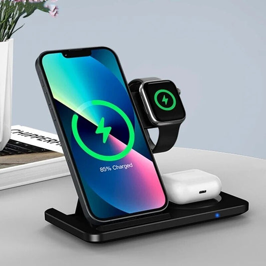 SnapMag 3-in-1 Folding Wireless Charger Stand