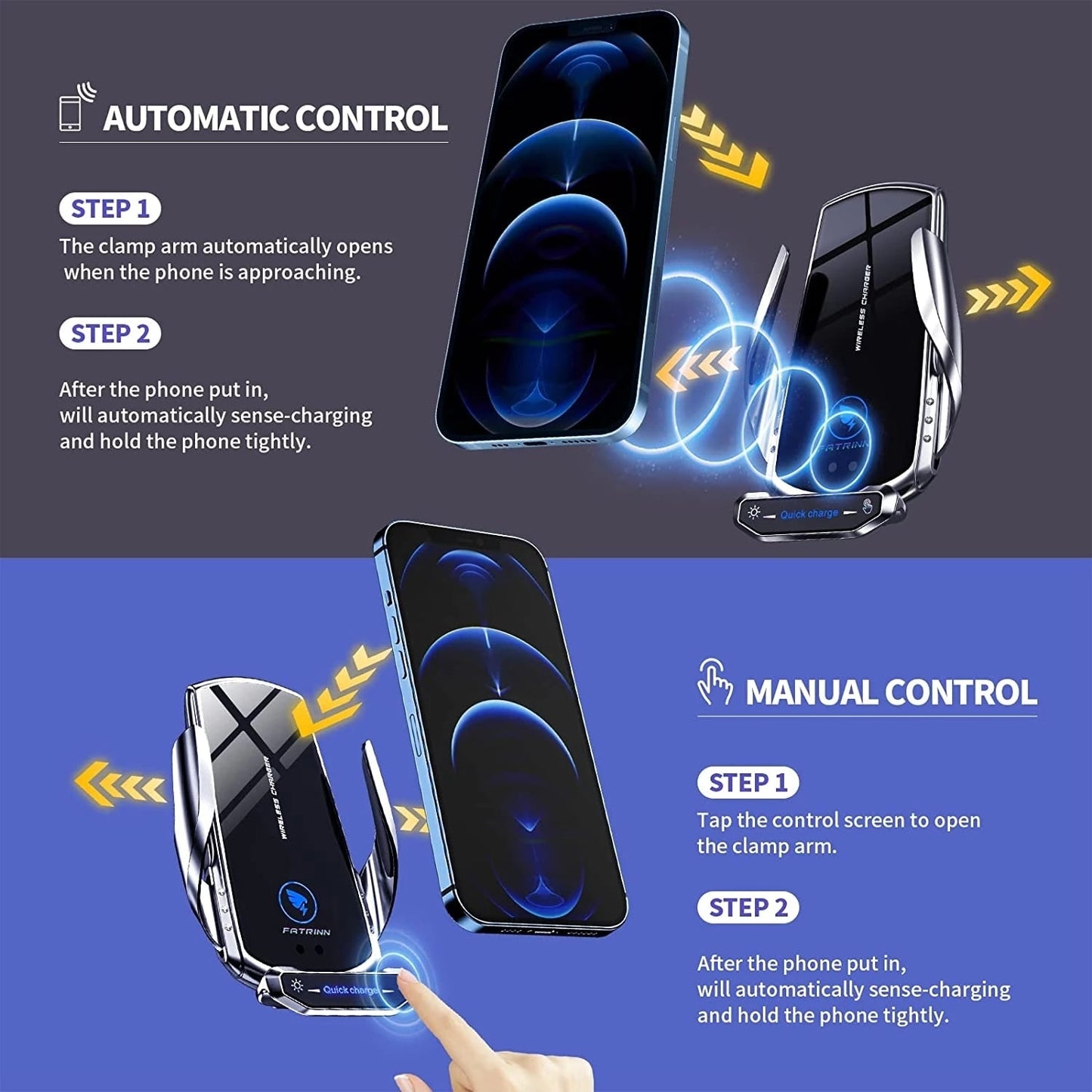 SnapMag Premium Wireless Car Charger