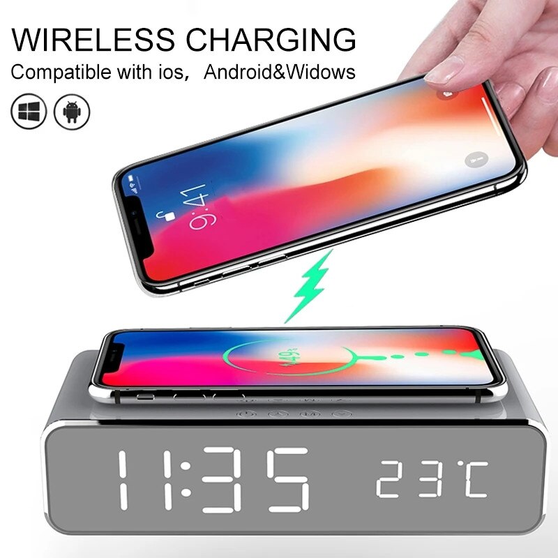 SnapMag Wireless Charging Clock